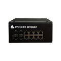 Avcomm 12-Port Fully Giga Managed Industrial Ethernet Switch 8012GX4